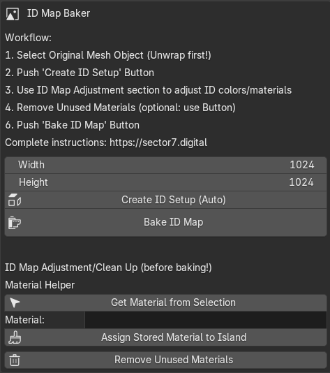 ID Map Baker